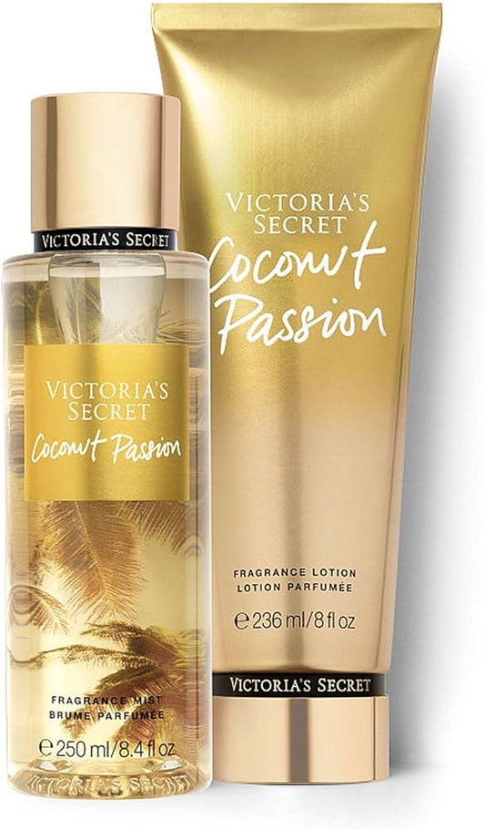 Victorias Secret Coconut Passion Fragrance Mist & Body Lotion Set